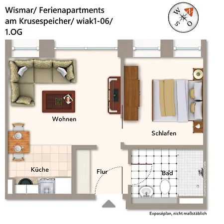 Ferienapartments Am Krusespeicher Ferienapartments Am Krusespeicher 1-06